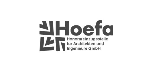 Logo der HOEFA, Honorareinzugsstelle für Architekten und Ingenieure GmbH